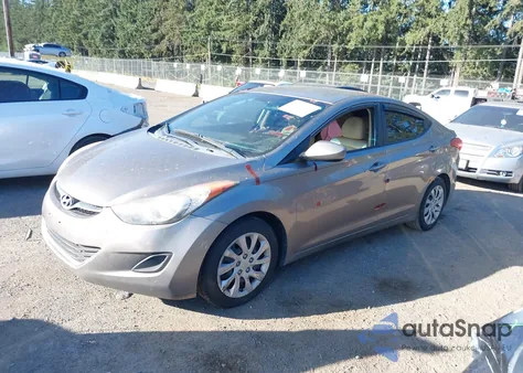 2013 Hyundai Elantra Gls/Limited из США, поврежденный, VIN 5NPDH4AEXDH215986